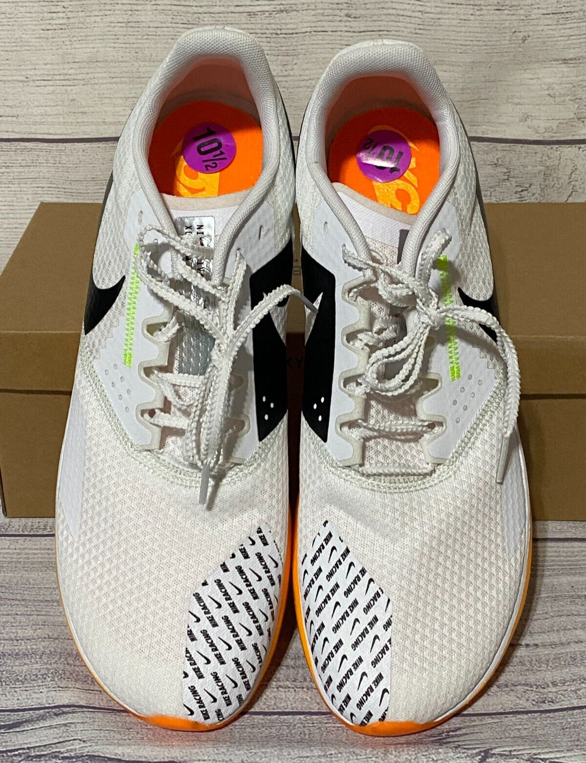 Nike Rival XC 6 Cross-Country Spikes DX7999-100 **Men’s Size 10.5**