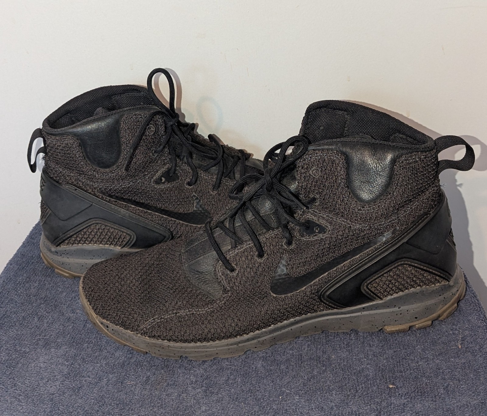 Nike Koth Ultra Mid KJCRD Anthracite Black Dark Grey Size 13 819681-001