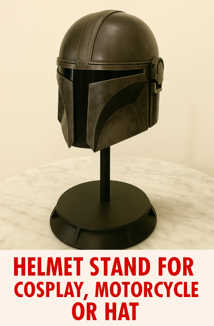 Universal Simple Helmet Stand DisplayHolder Rack Helmet Motorcycle Cosplay Bike