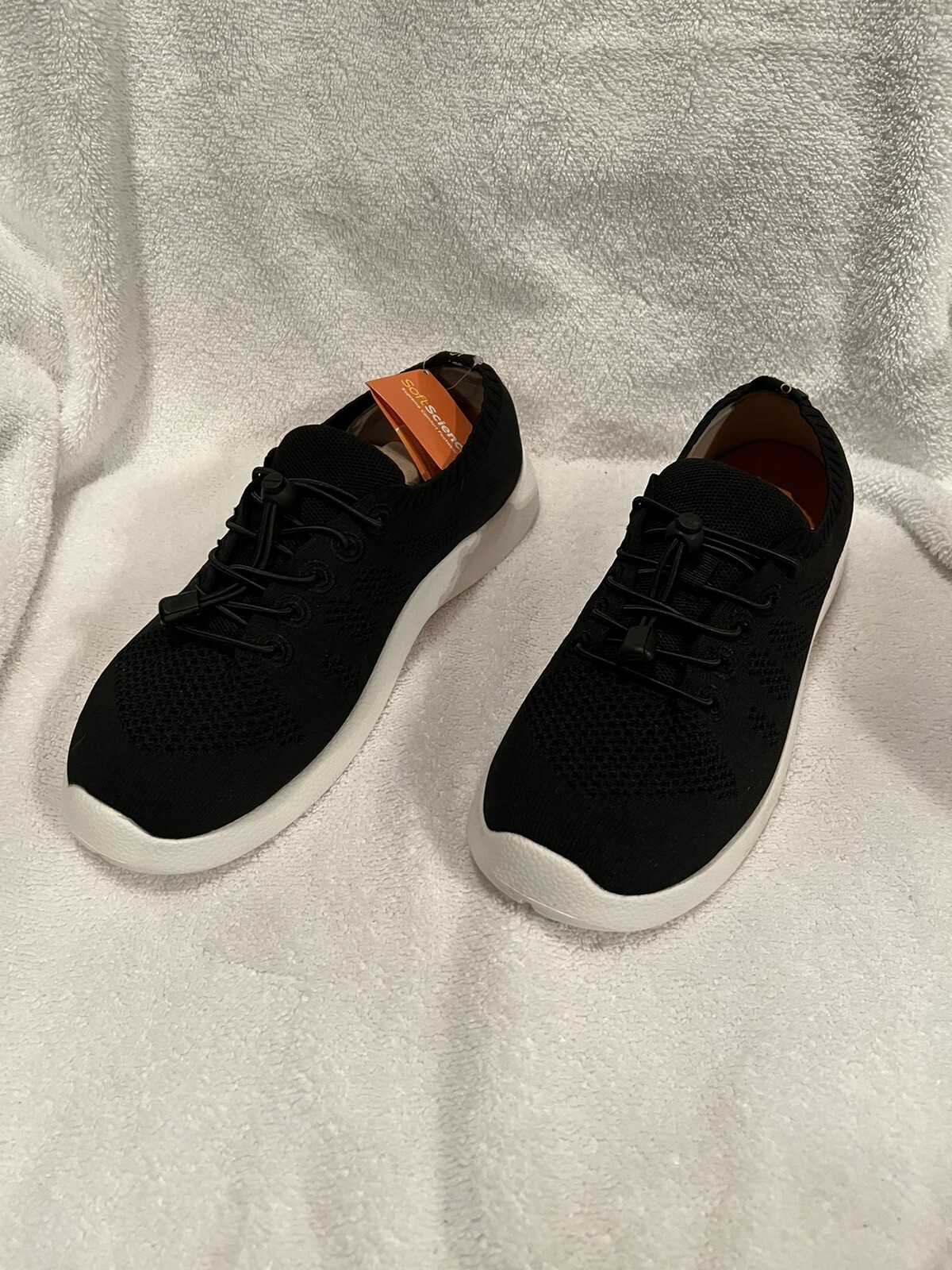 Shoes Soft Science Knit Black Speed-lace M11 W13 NEW