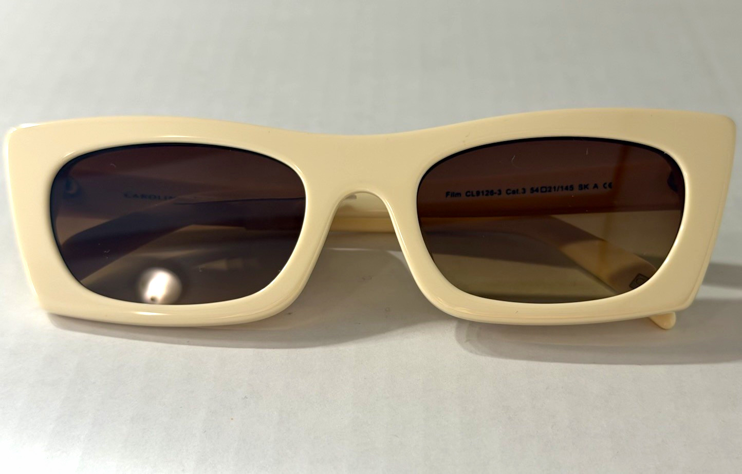 CL9126-03 Carolina Lemke Berlin- Film Beige, Light + Free Luxury Premium Case