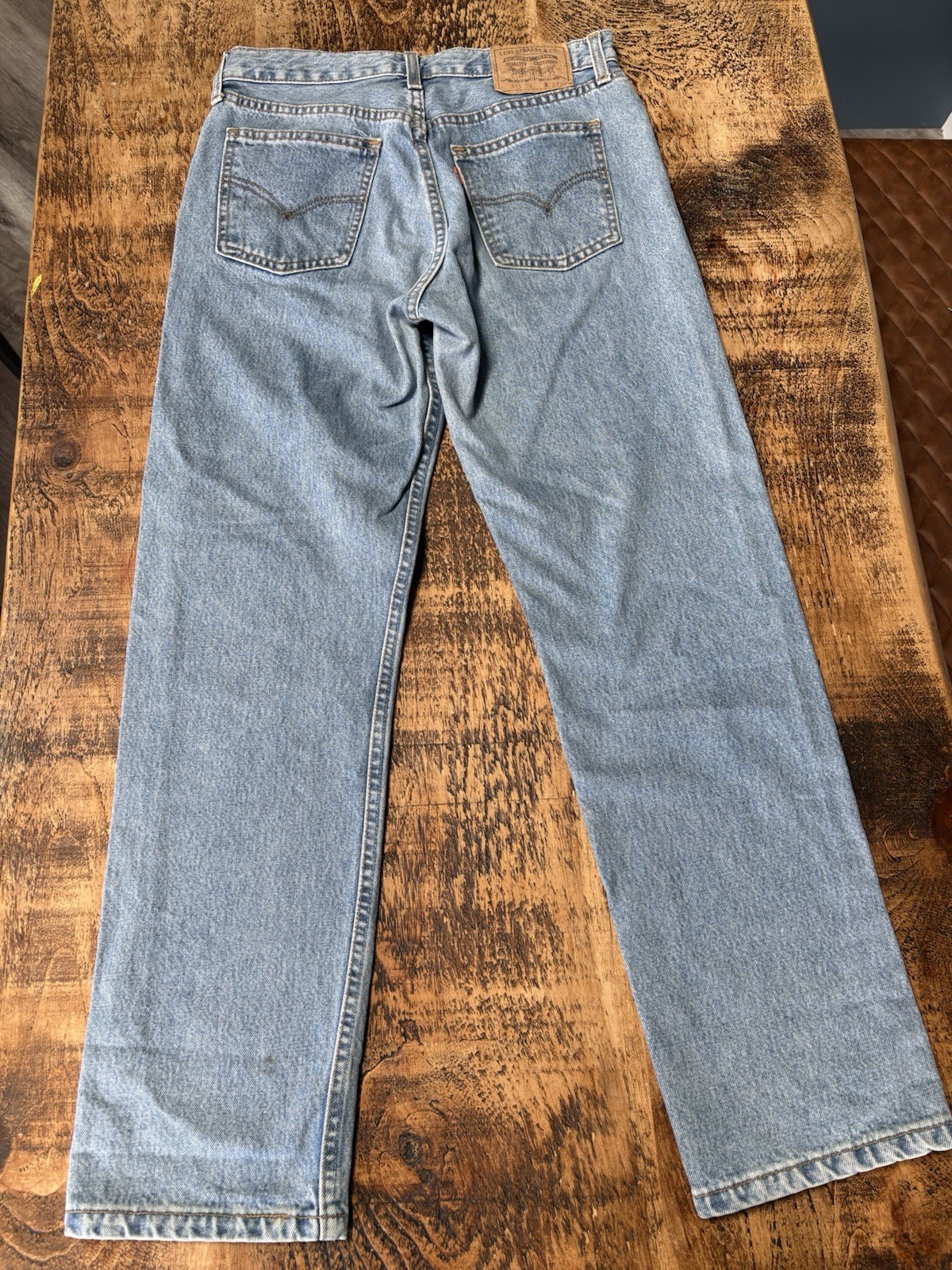 Levi’s 615 Orange Tab Jeans Vintage 90s W32 L30 Made In UK