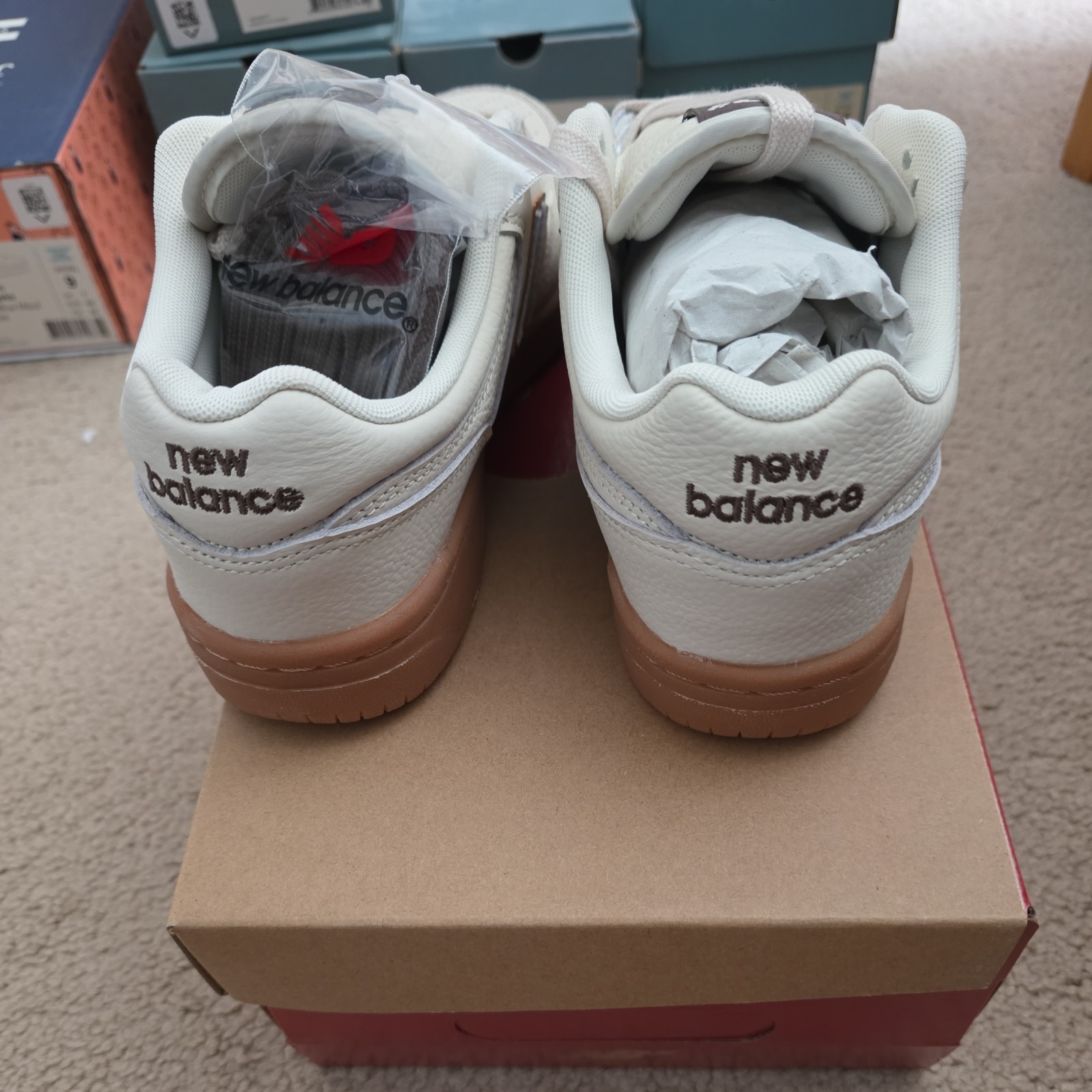 New Balance Numeric 480 Andrew Reynolds | Mens Size 7.5 | Sea Salt Gum Brown 🔥