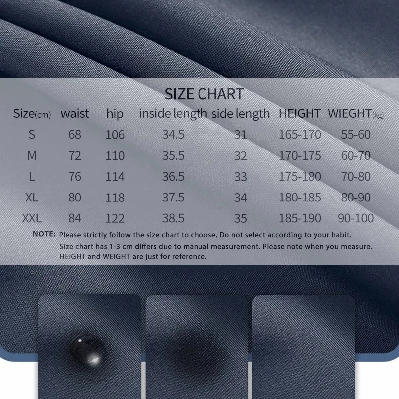 Men’s Fast Dry Running Shorts Double Layer Comfort Zip Pockets Gym Fitness Gift