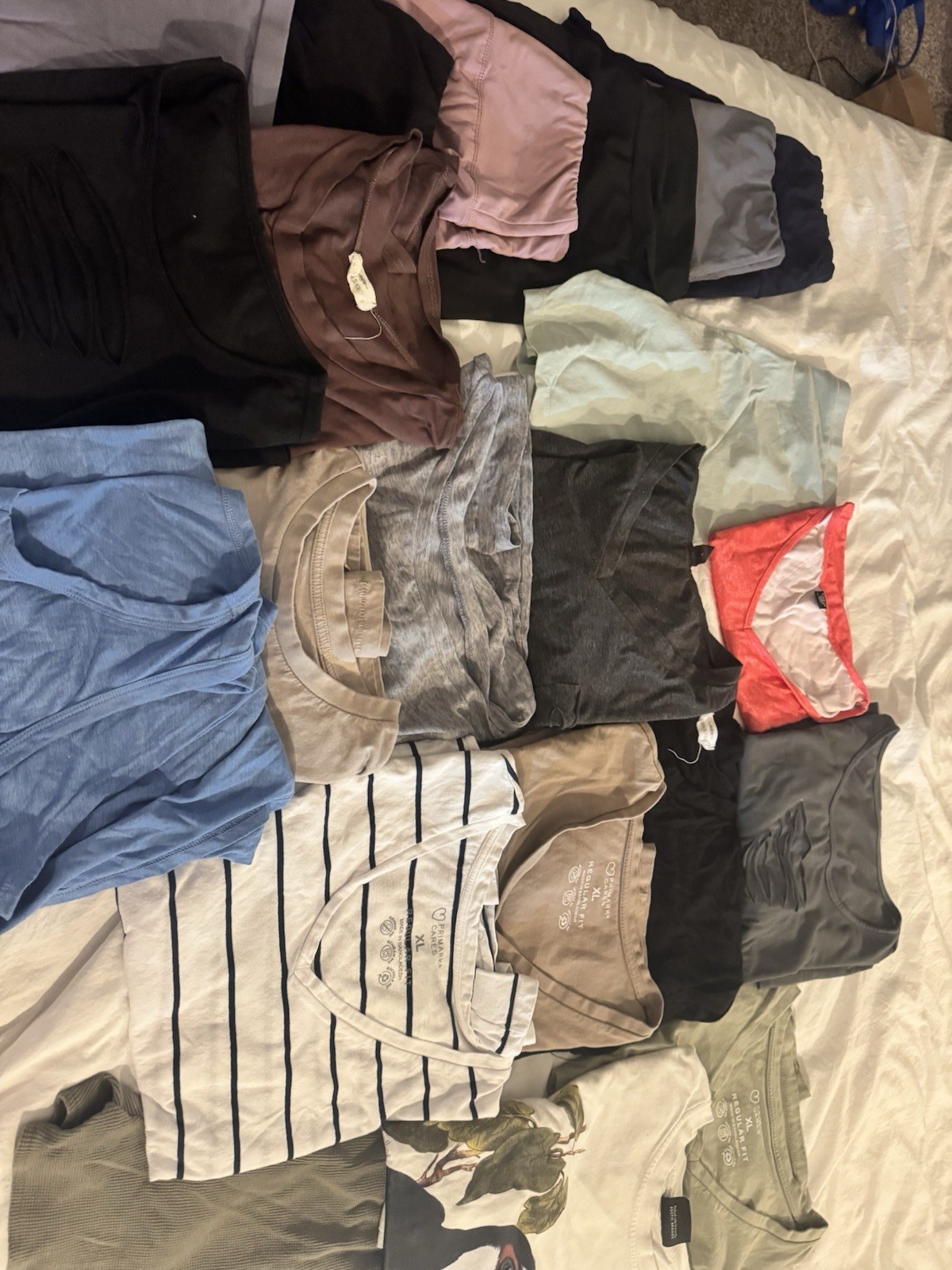 Women’s XL Short Sleeve Top Lot | 12 Pieces | Primark, Basics, Casual Tees | EUC