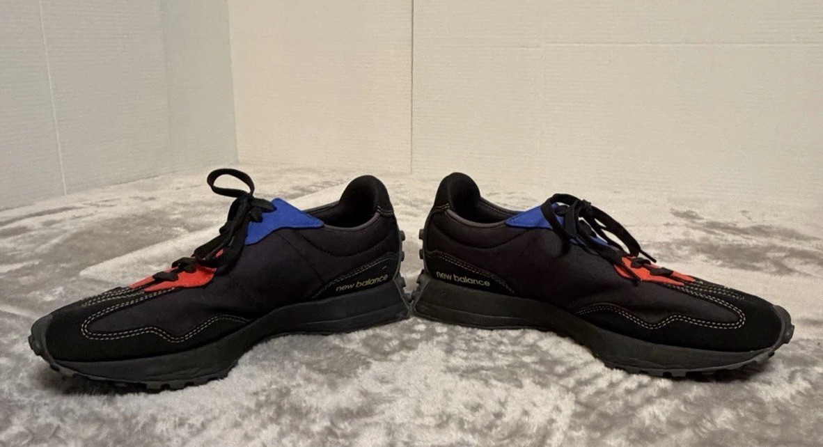New Balance 327 Men’s Running Shoes Black Red Blue MS327BC1