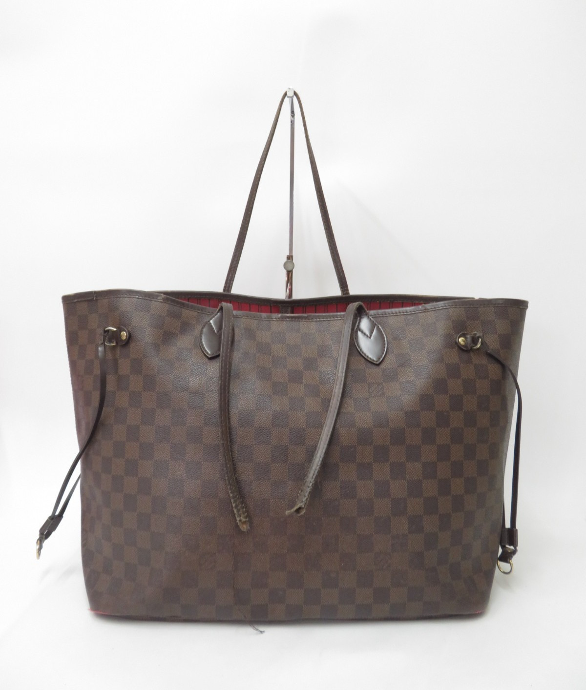 Authentic Louis Vuitton Damier Neverfull GM Tote Bag Handbag F#51003