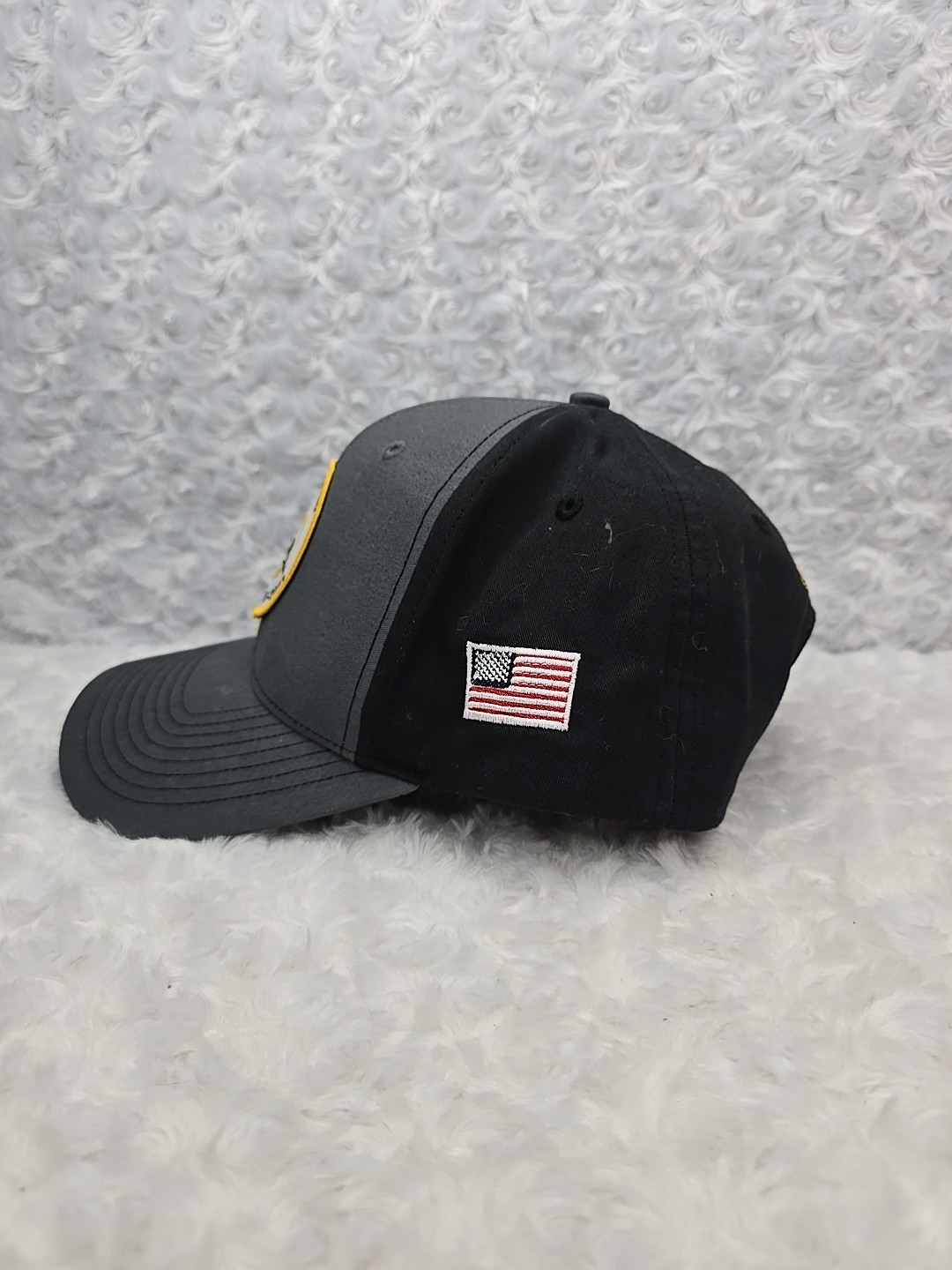 Beaver Excavating HAT Companies Snapback Trucker Cap USA Flag