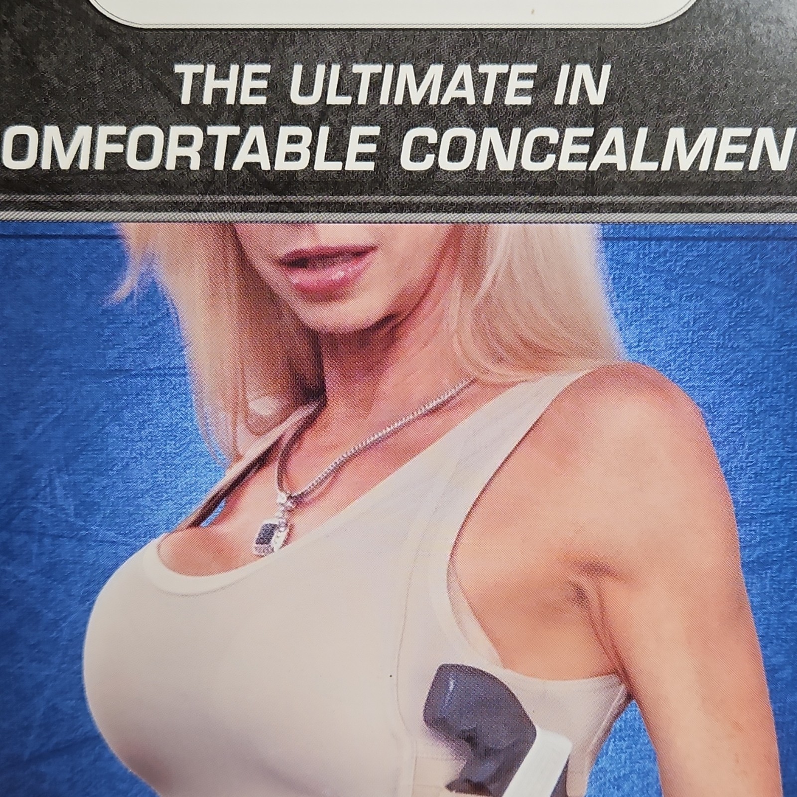 Undertech Undercover Compression Concealed Carry Midriff Tank Nude Small T1328