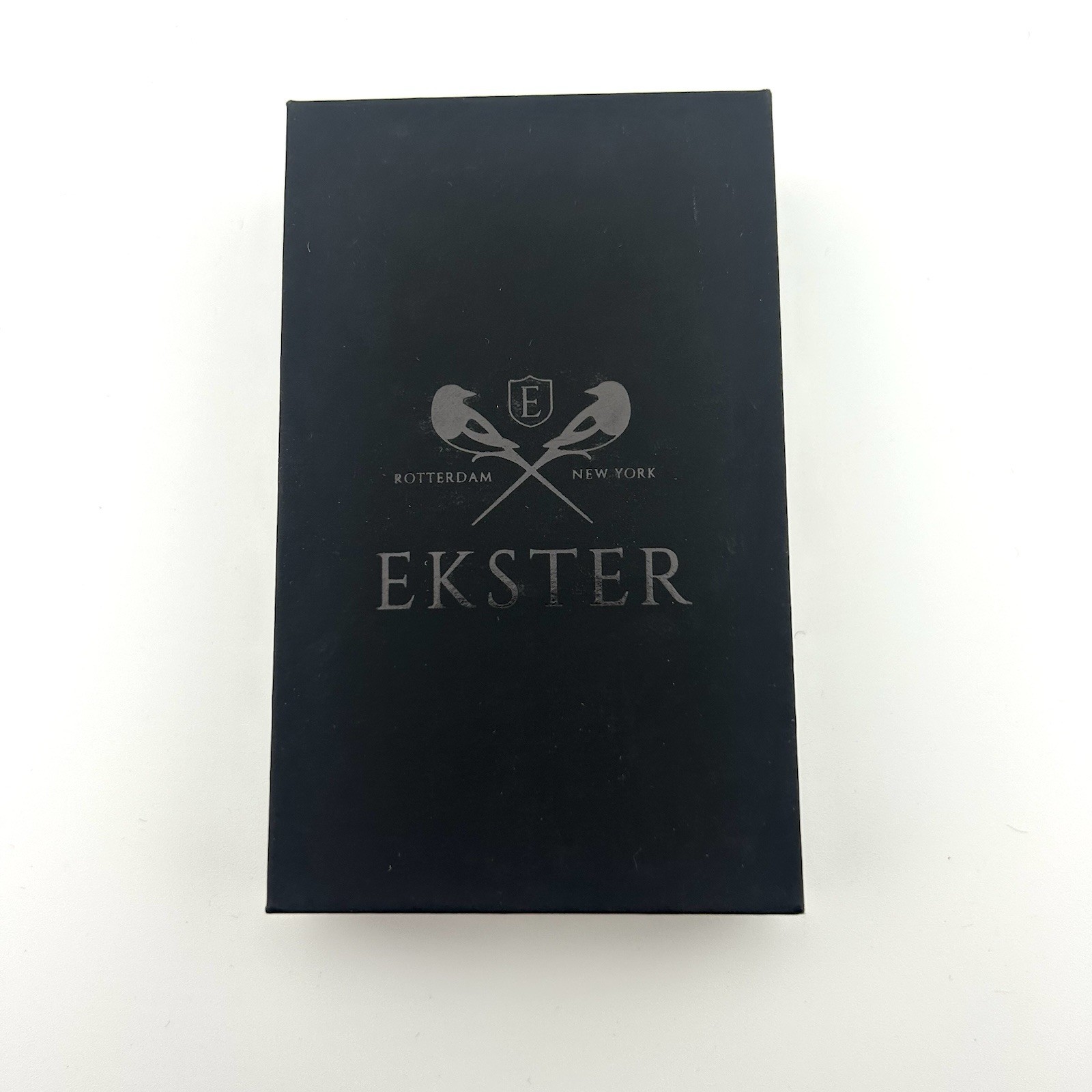 NEW Ekster Senate Classic Brown Slim Fold Credit Card Men’s Wallet