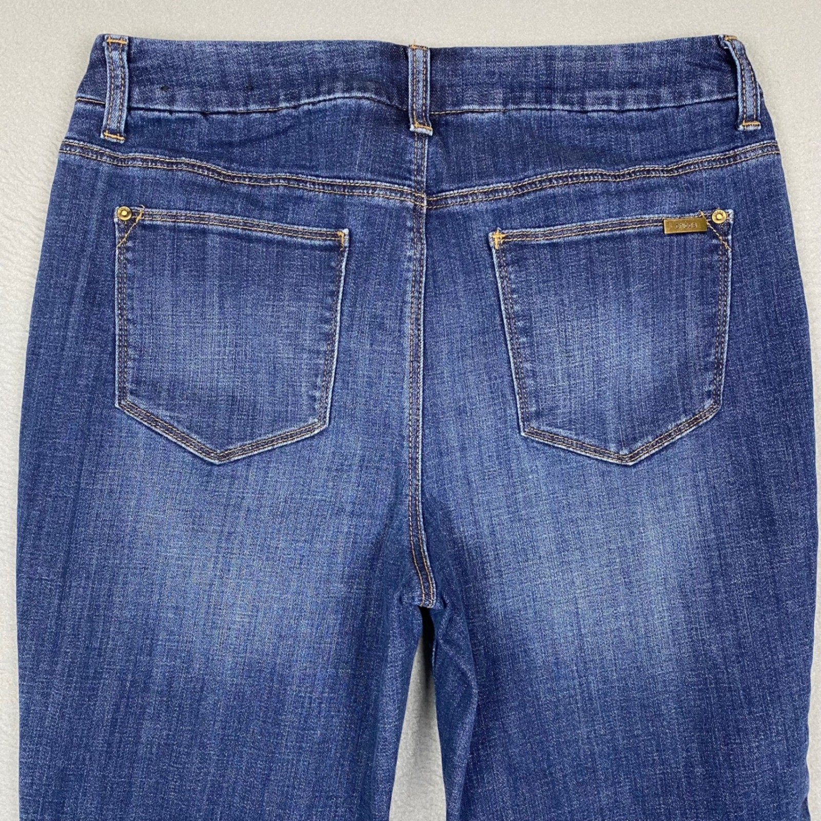 Chicos So Slimming Girlfriend Ankle Stretch Denim Jeans Womens 6R Chicos 0.5R