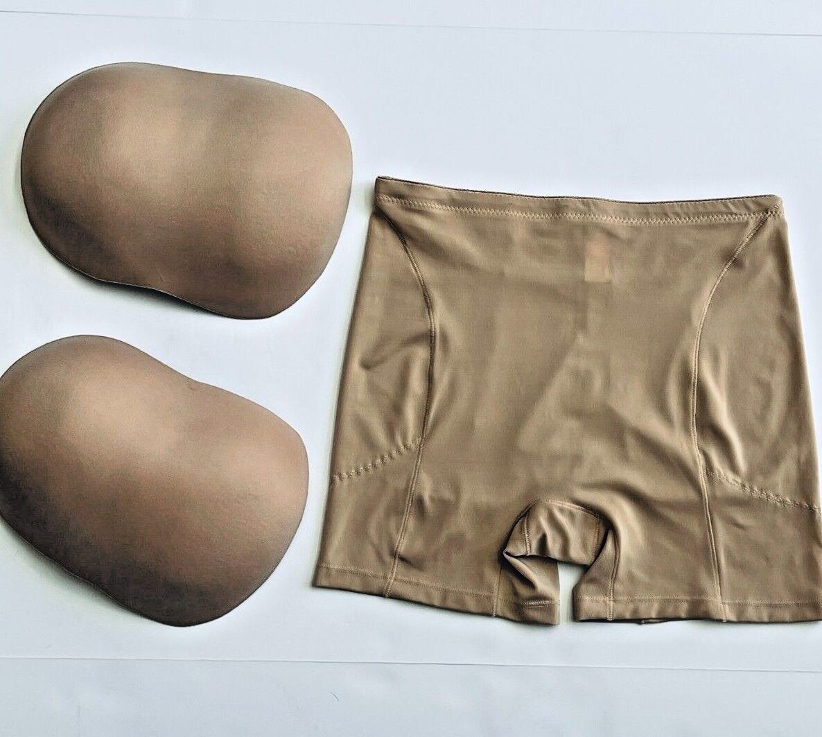 Fake Butt Hip Enhancer Booty Padded Panty Underwear Boyshort Cross Dresser S-2XL