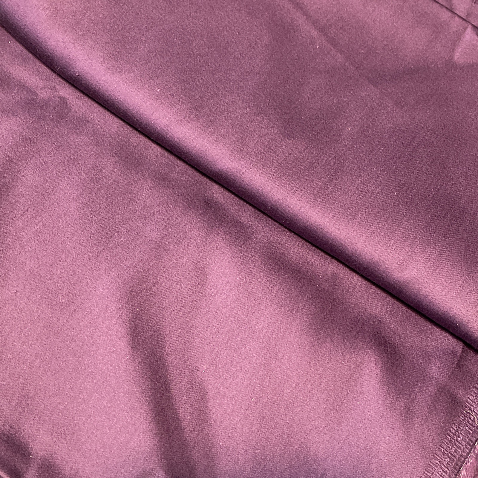 Dark Purple Broadcloth Fabric 50” X 100”