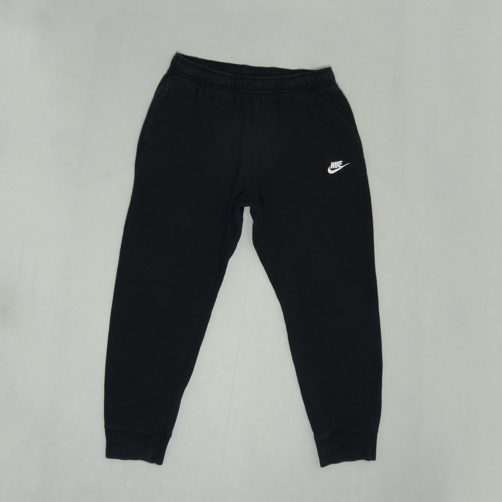 Nike Sportswear Club Fleece Black Tapered Crop Joggers Active Unisex / Men’s M