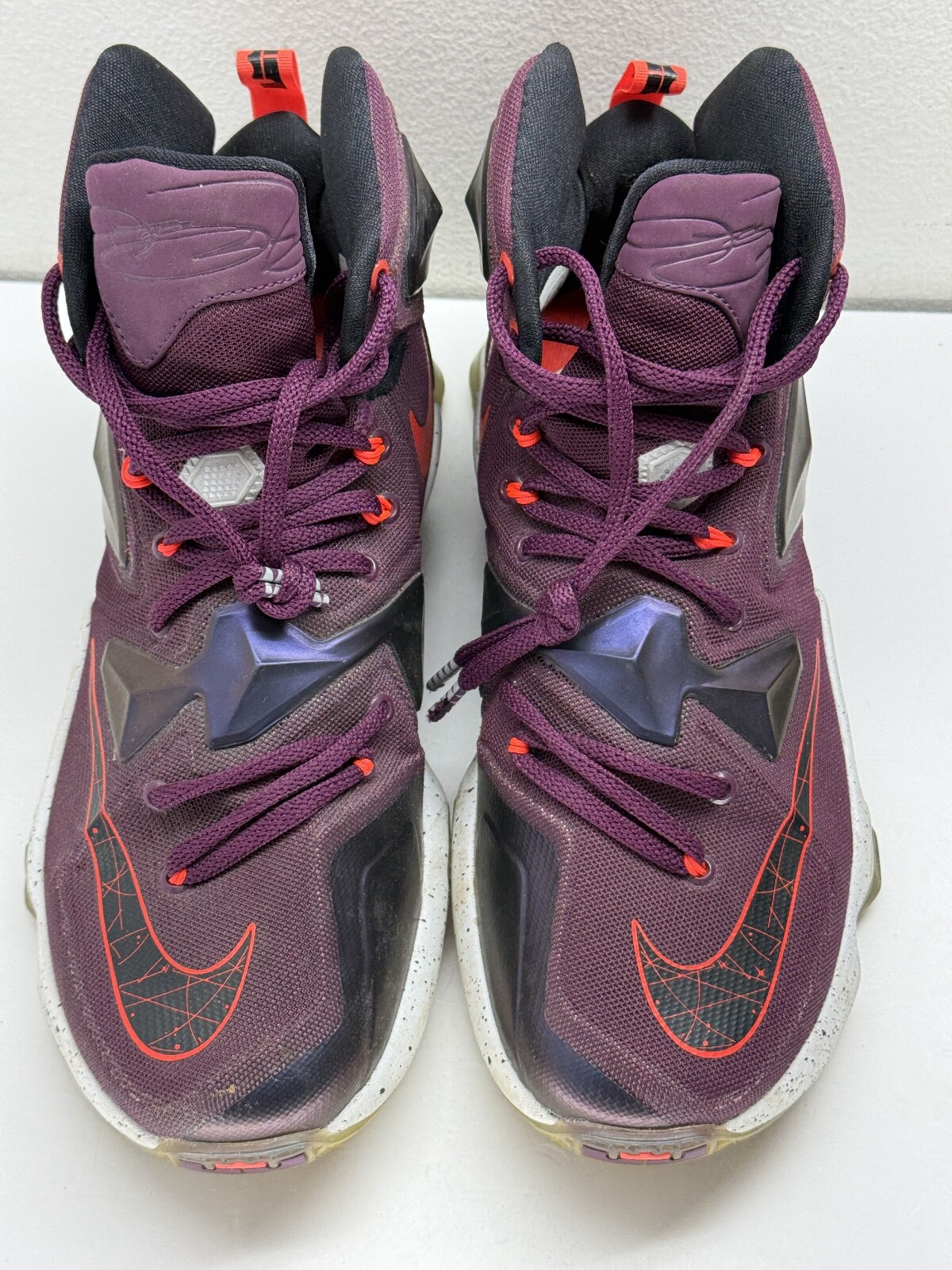 2015 Nike Lebron James XIII 13 Mulberry Purple Shoes Written in Stars Men’s 7.5