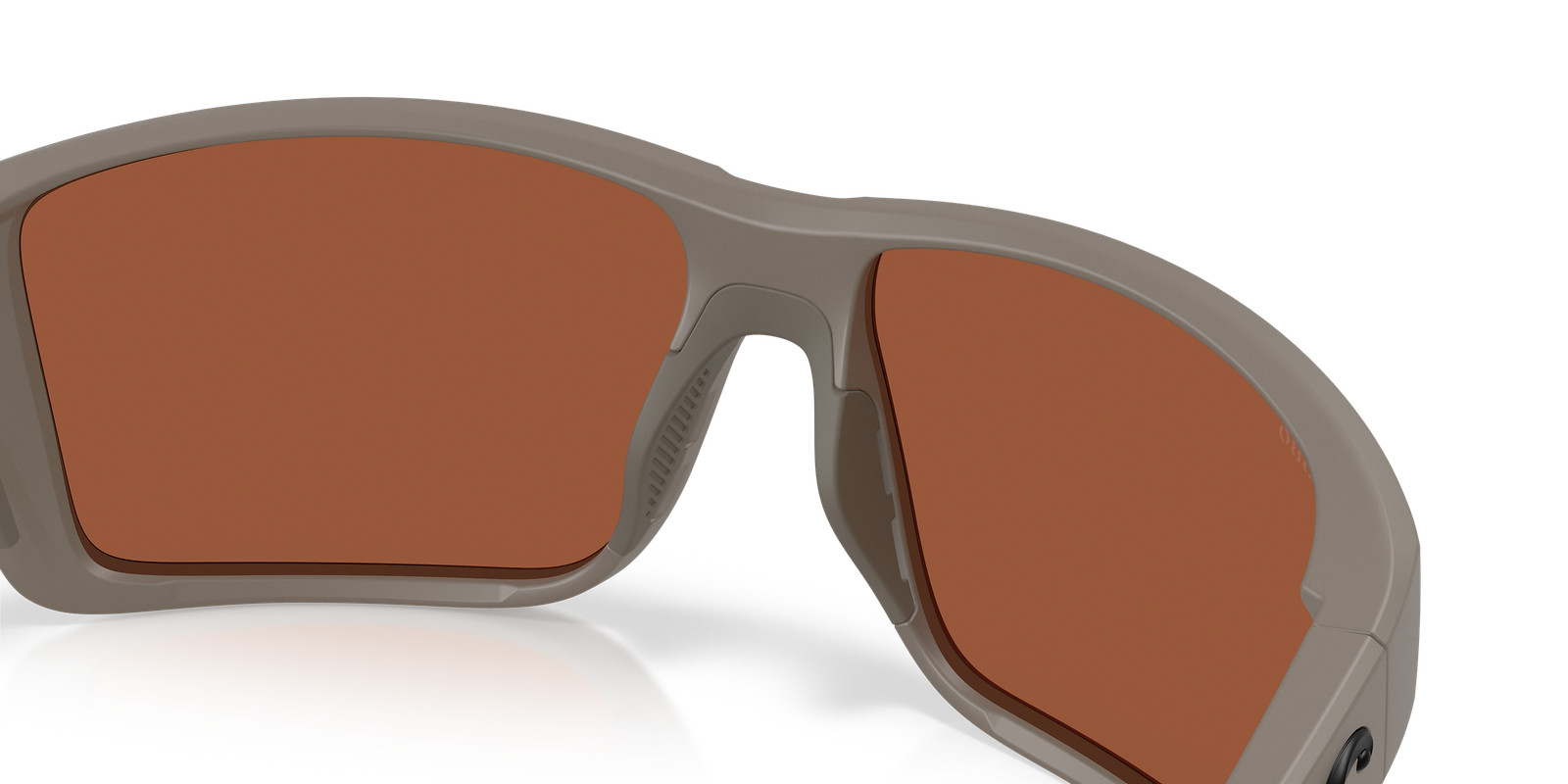 Costa Del Mar Reefton Pro Matte Olive Shale/Green Mirror 580G Polar Sunglasses
