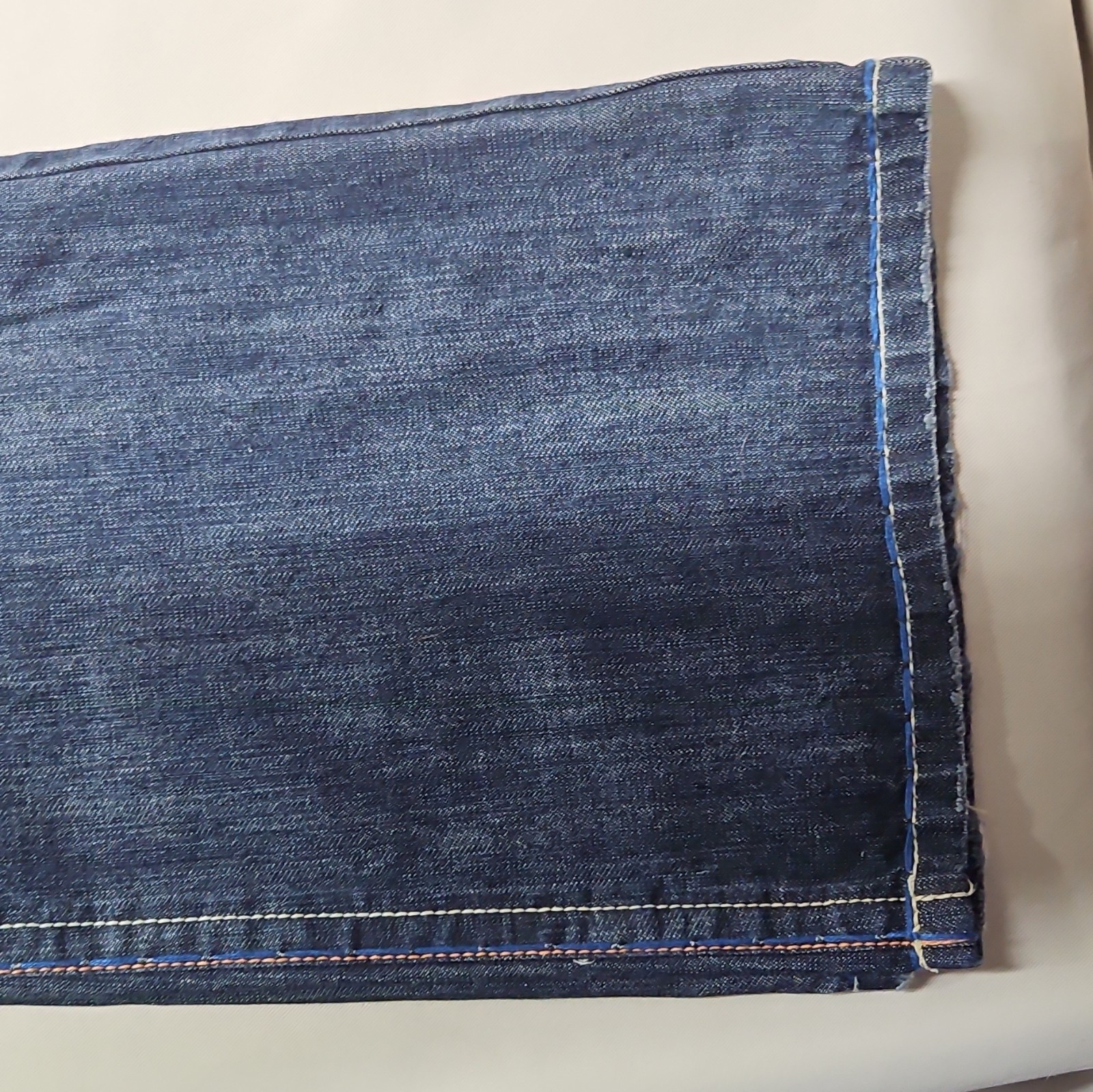 Laguna Beach Men’s Dark Wash Blue Denim Flared Jeans Regular Fit 5-Pocket