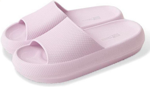 32 DEGREES Cushion Slide Slip-On Pillow-Like Comfort (PURPLE, SIZE M) New