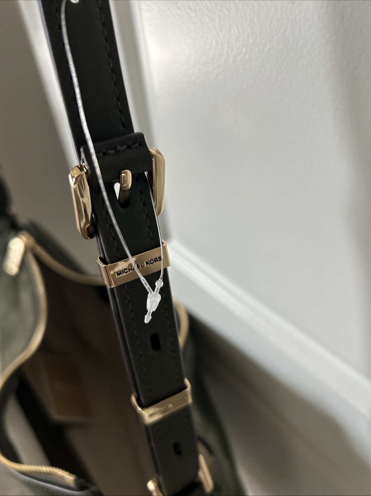 MICHAEL Michael Nolita Medium Nubuck Shoulder Bag