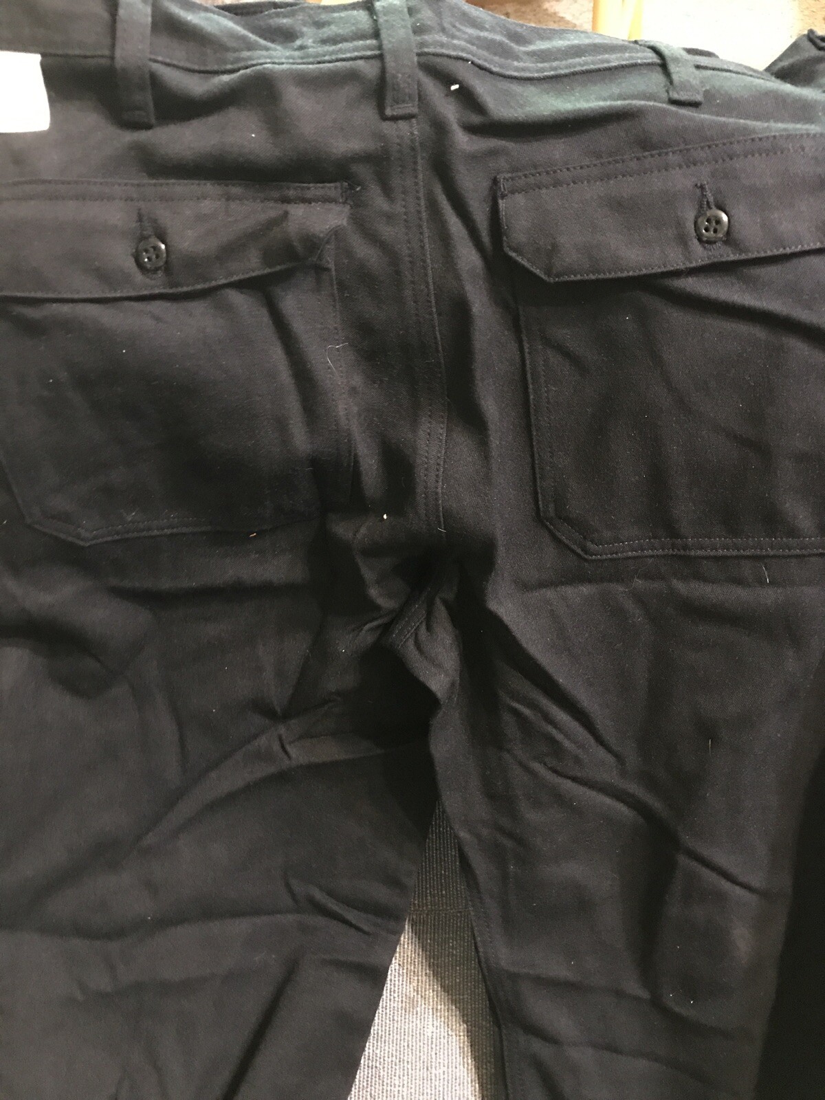 work pants molten metal splash resistant sz 36