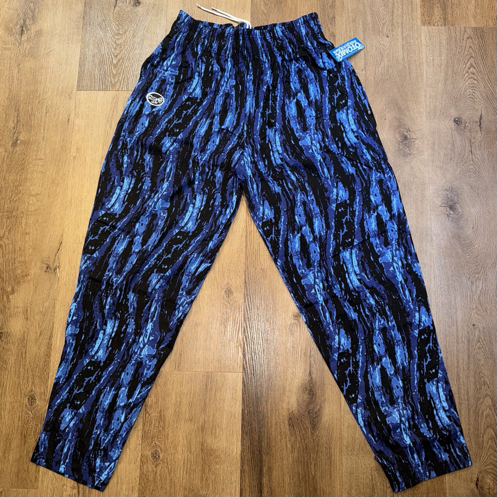Vtg Baggy Pants Weightlifting Muscle Gym Otomix parachute MC Hammer Mens Medium