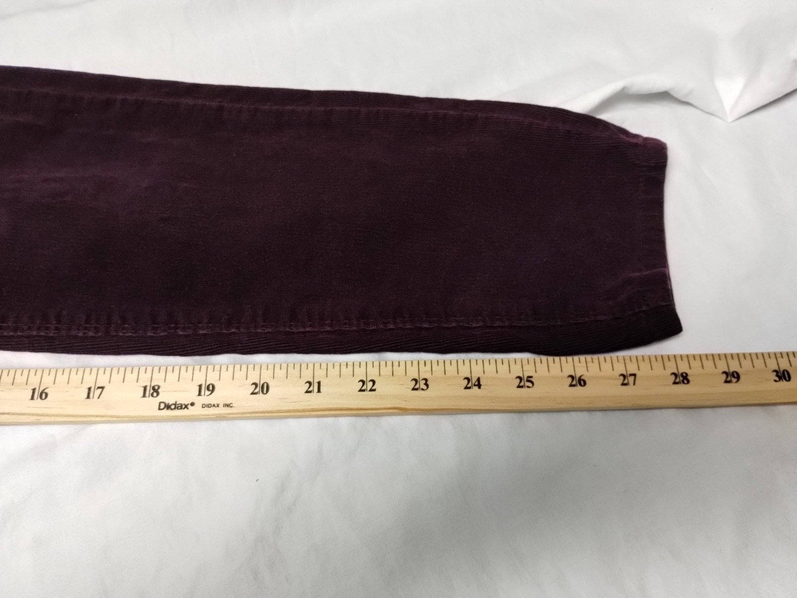 Buffalo David Bitton Corduroy Pants Womens Sz 8 – (30W x 29L) Slim Sculpt Purple