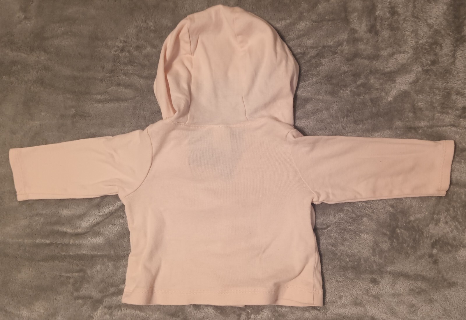 Carters Baby Girl 6-9 Month 2 Piece Set Soft Pink Hooded Jacket & Leggings