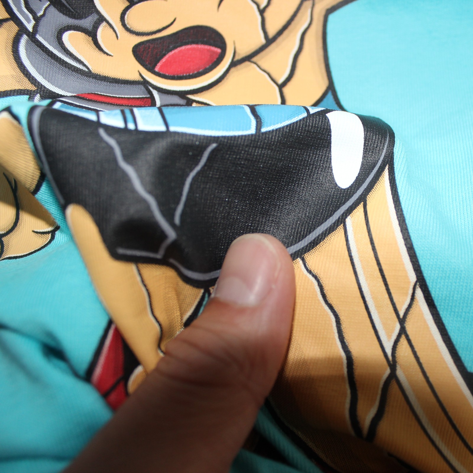 mint unworn T-Post #172 Astro Boy Onward And Upward Blue Graphic T-Shirt Tee Top