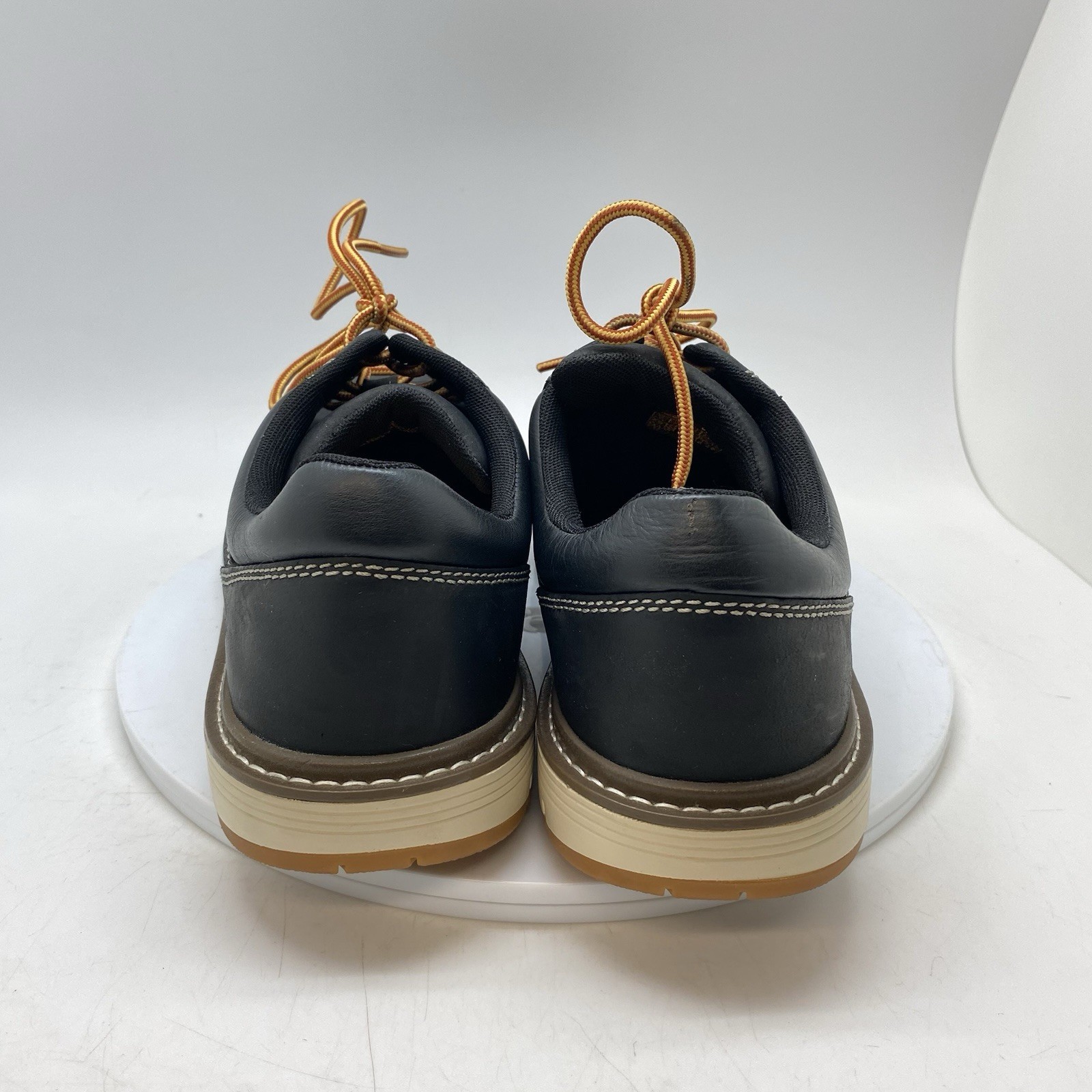 KEEN Utility San Jose Oxford Mens 10.5 D Black Leather Alloy Toe Workwear Shoes