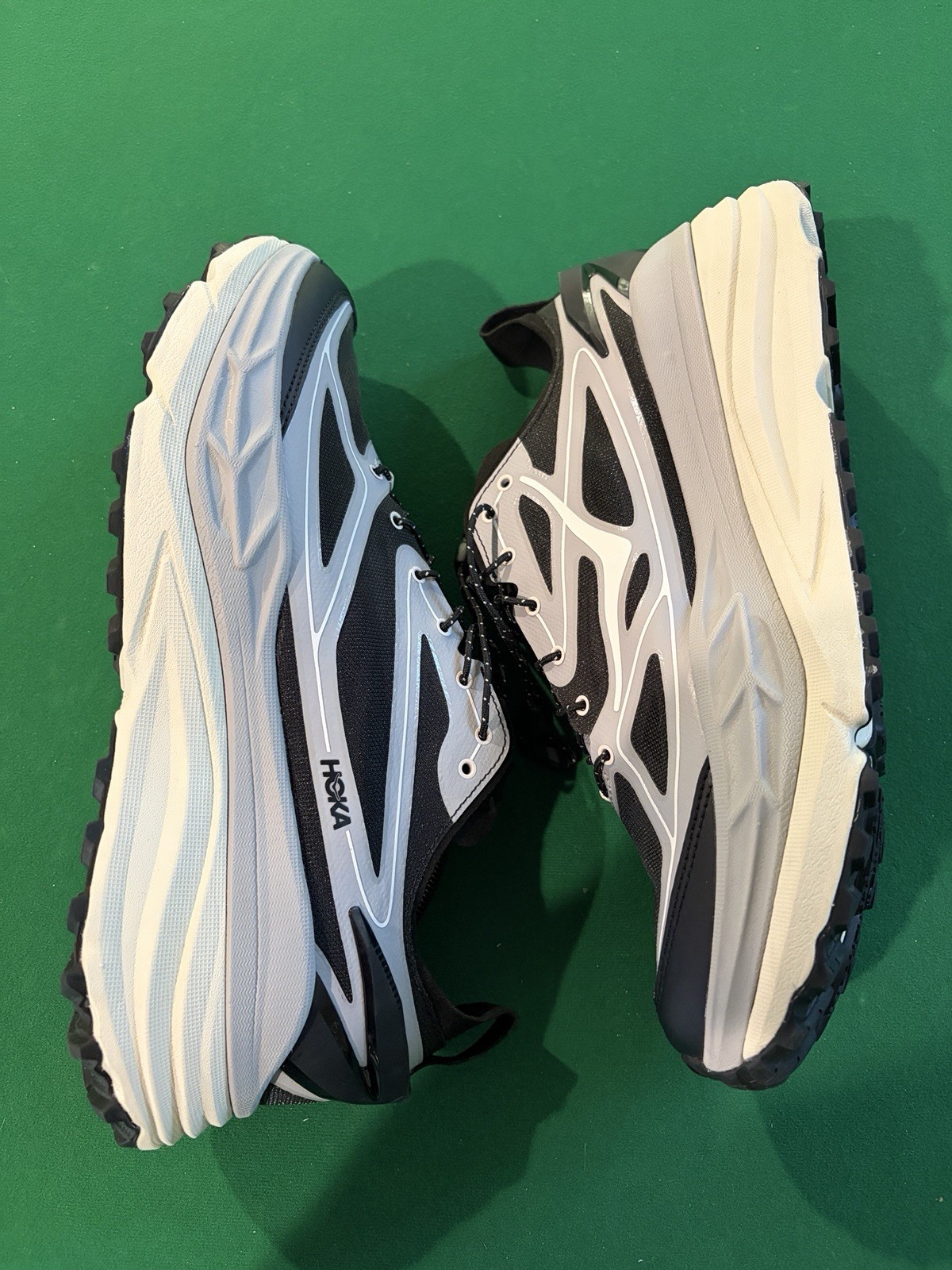 Hoka One One Stinson One7 Unisex M13 W14 Stellar Grey Eggshell Shoes 1168931 SGS