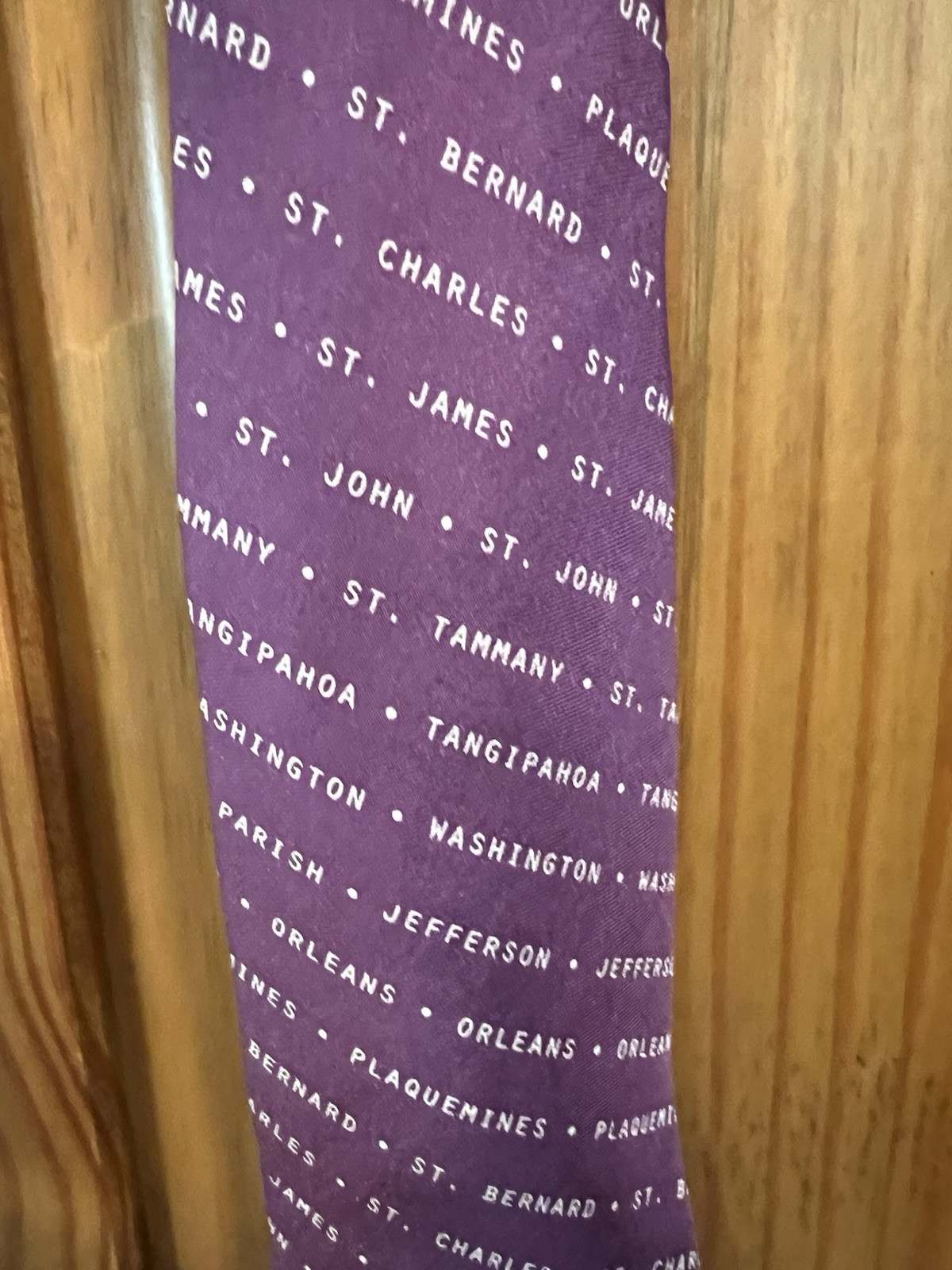 Nola Couture Greater New Orleans Tie 61 X 3.5 Inches!!!
