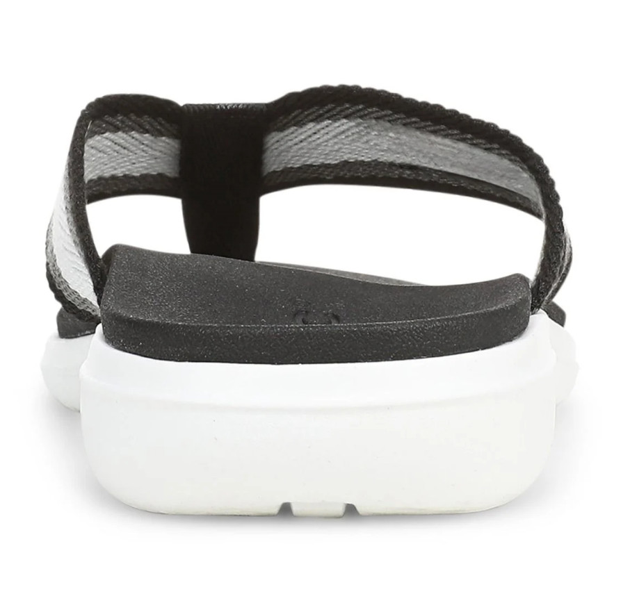 VIONICS Beach Indigo Toe Post Sandal – Black Multi NEW