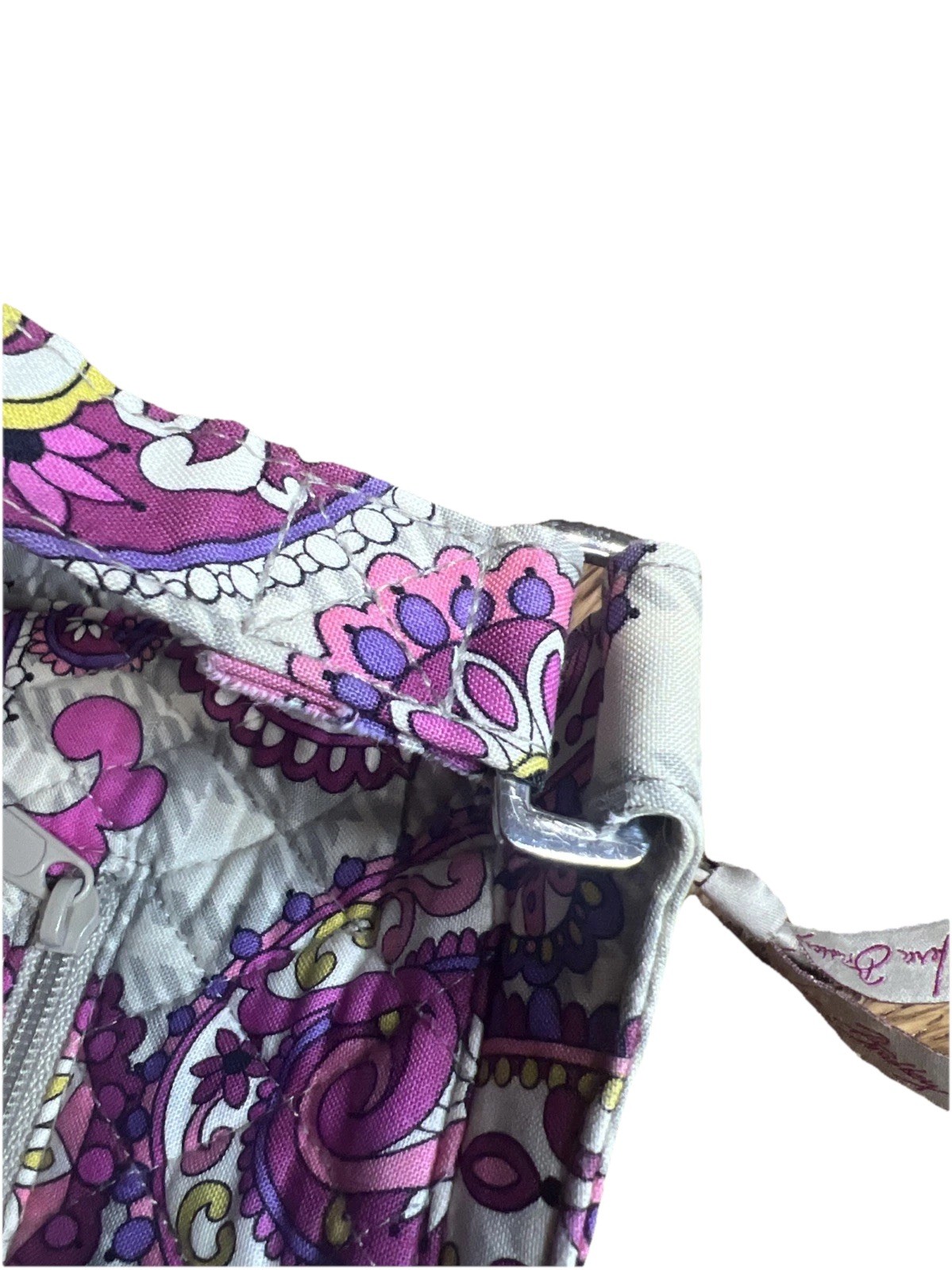 Vera bradley (2012) Mailbag Retired Plaid Meets Paisley Pattern Crossbody Y2K