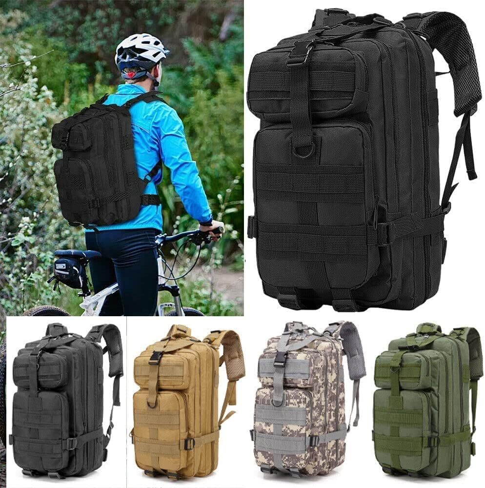 30L Small Military Tactical Backpack Army Men 3 Day Assault Pack Molle Rucksack