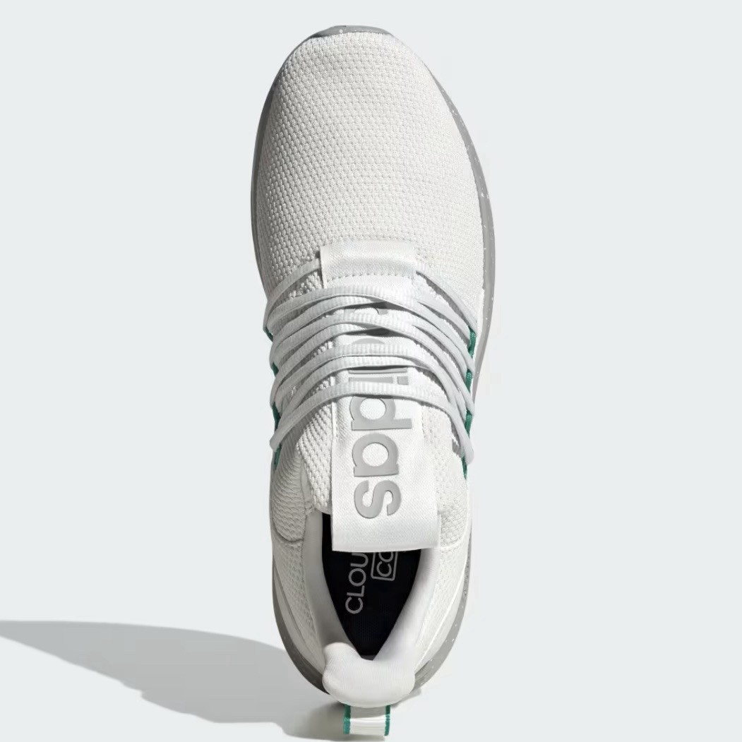 adidas Lite Racer Adapt 7.0 White Teal Gray Men’s Sizes 8.5-13 JS0025