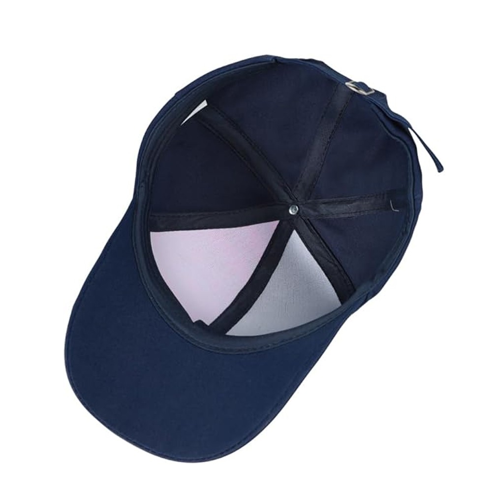 Navy Blue Sparkle Bling Rhinestone Patriotic American Flag Baseball Hat Cap US