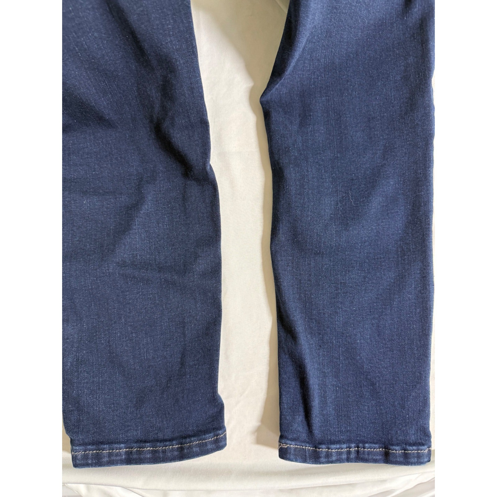 BKE Parker Universal Fit High Rise Ankle Skinny Jeans Dark Wash Womens