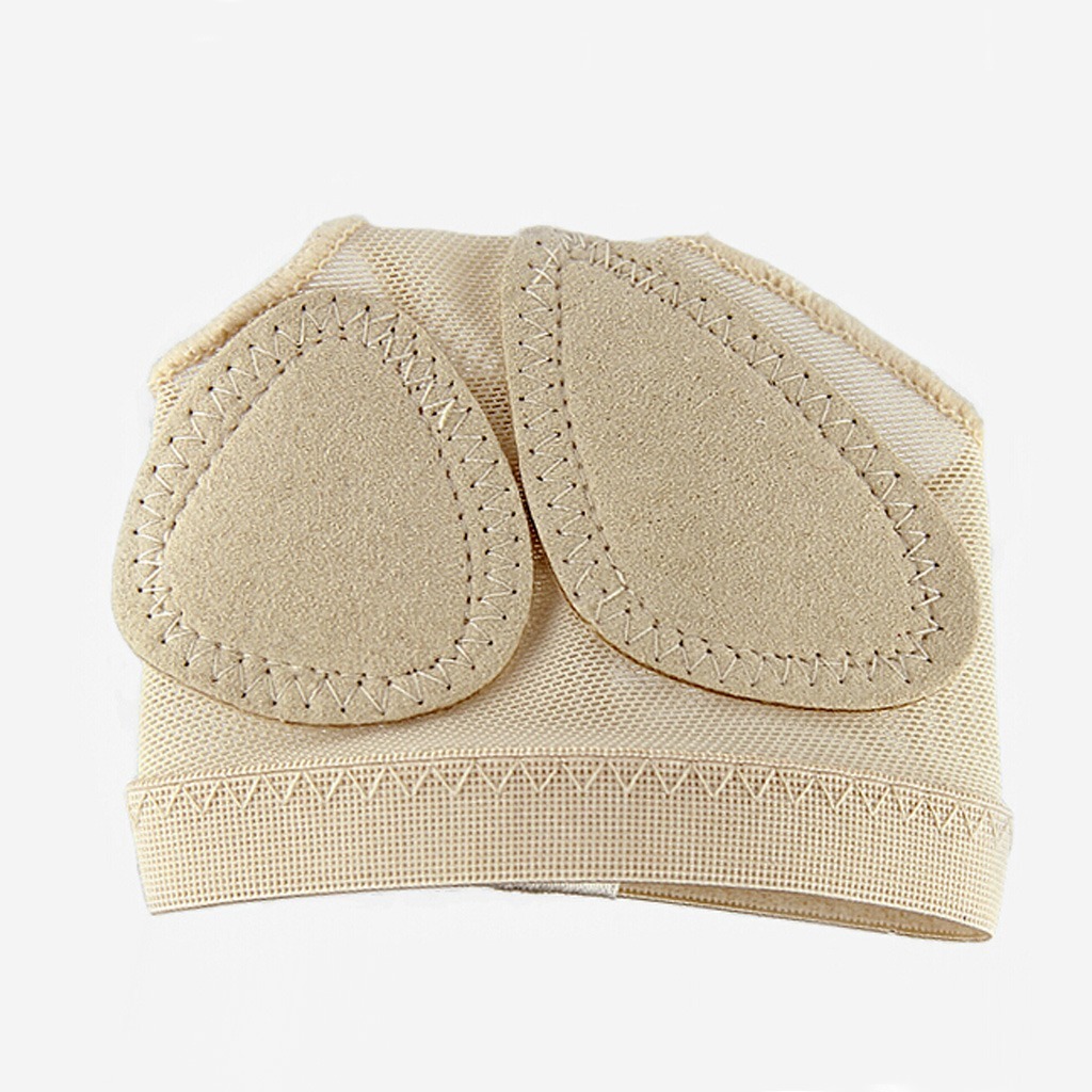 Wuchieal Foot Thong Toe Undies Dance Paws Half Lyrical Shoe Nude Color Size S-XL