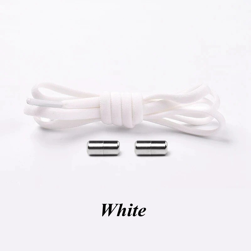 No Tie Elastic Lock Shoe Laces ShoeLaces Strings for Kids Adults Sneakers
