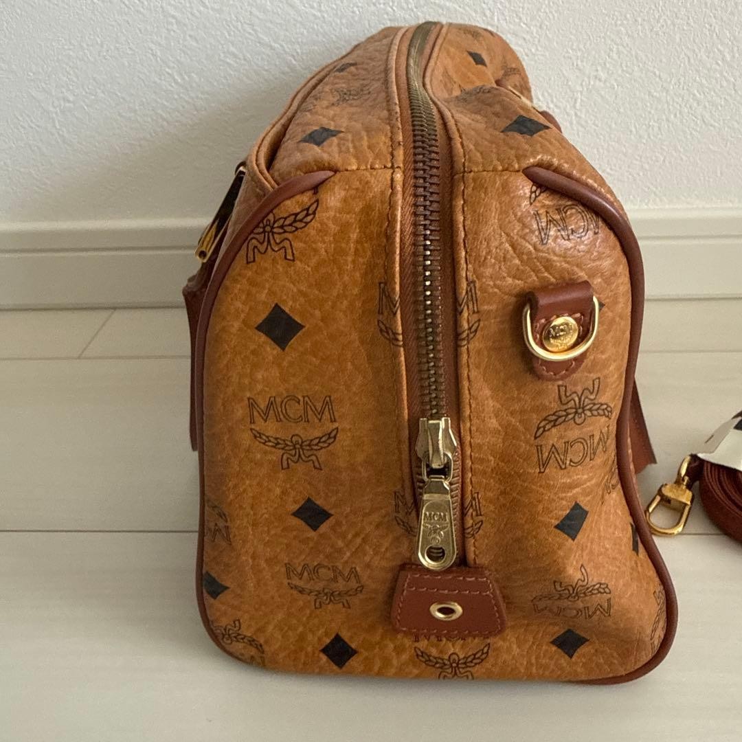 MCM Mini Boston Bag Bag Shoulder 2way