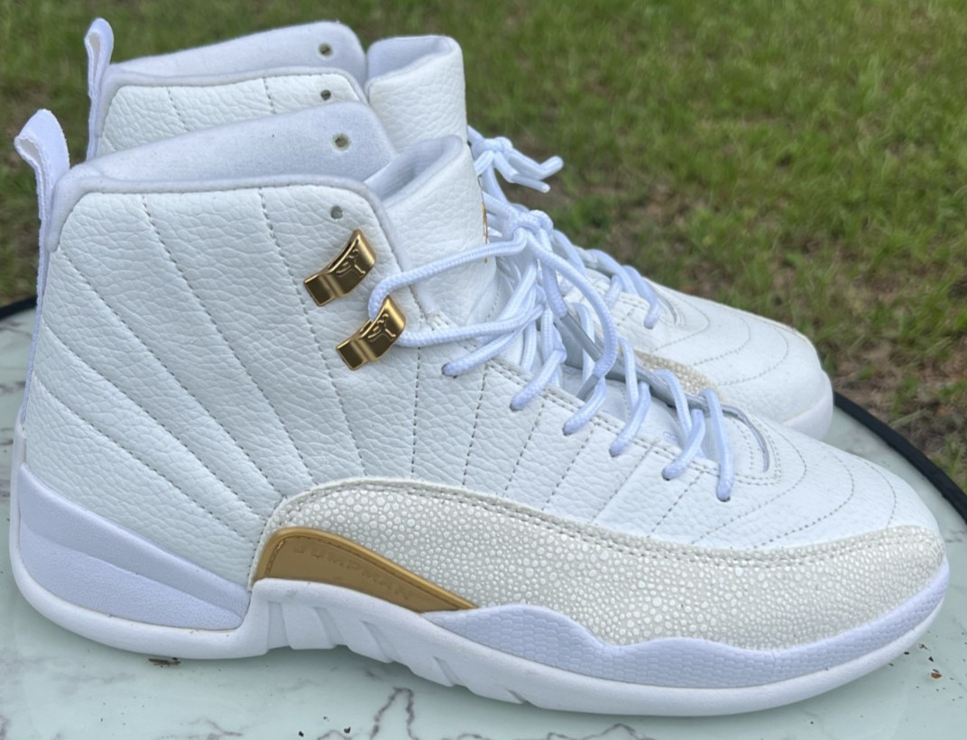 Size 10 – OVO x Air Jordan 12 Retro White