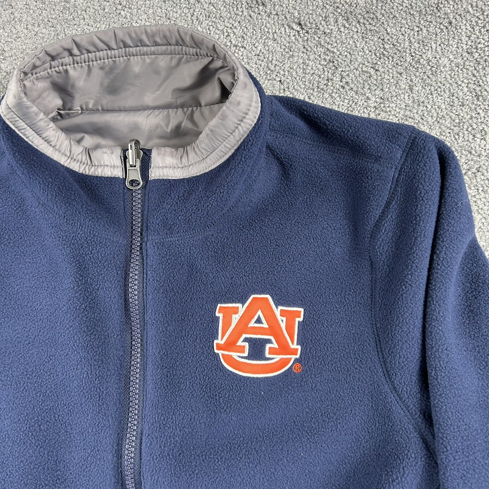 Auburn Tigers 2 In 1 Reversible Jacket Colosseum Athletics Zip Up Jacket SZ Sm