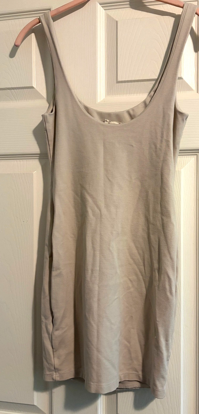 Small Style Rack Beige Mini Dress