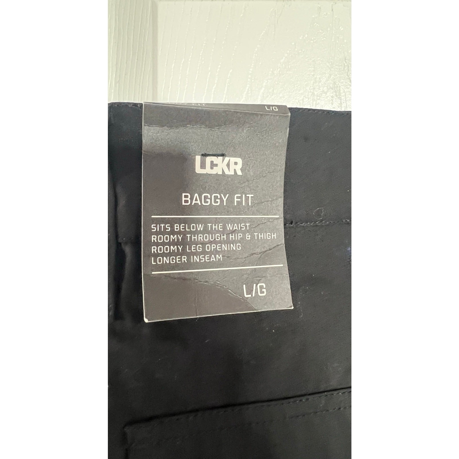 Foot Locker Baggy wide leg fit size Large Black New with tags Men