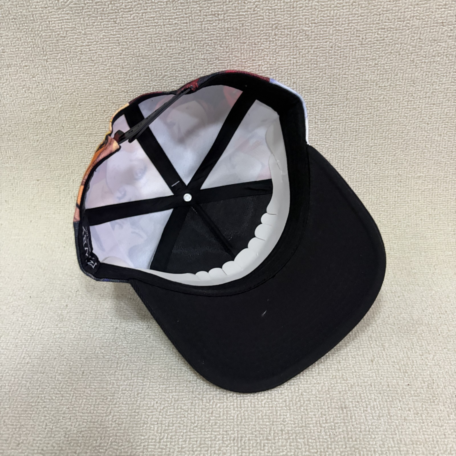 Bioworld RWBY Snapback Flat Brim Black Multicolor One Size Anime Hat