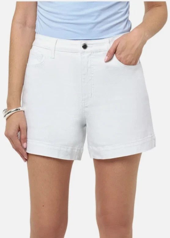 RM by Rebecca Minkoff Women’s High Rise 90’s Short White Size 8 NWT