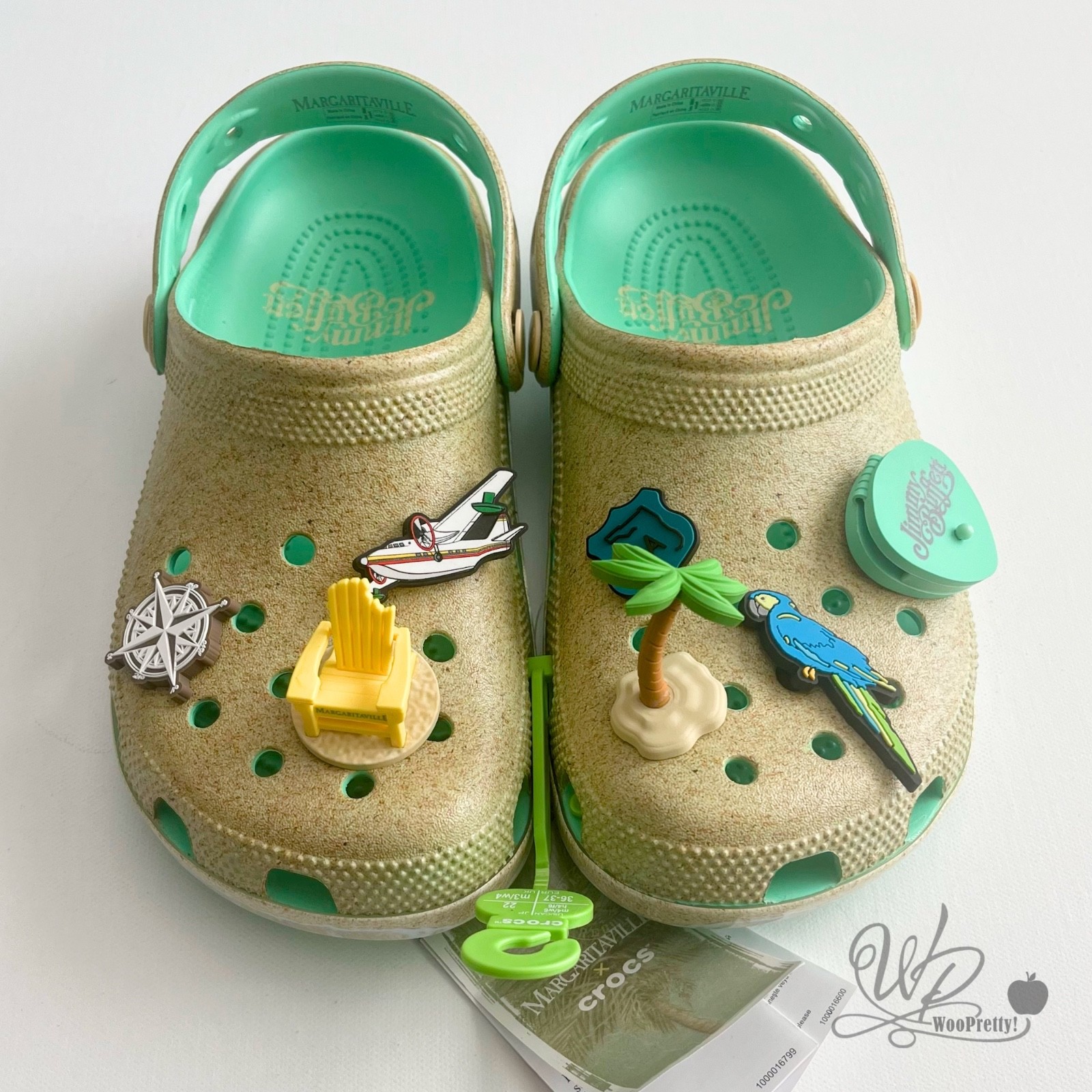 2024 Crocs Margaritaville Jimmy Buffett Collab Beach Inspired Clog M4/W6 NWT