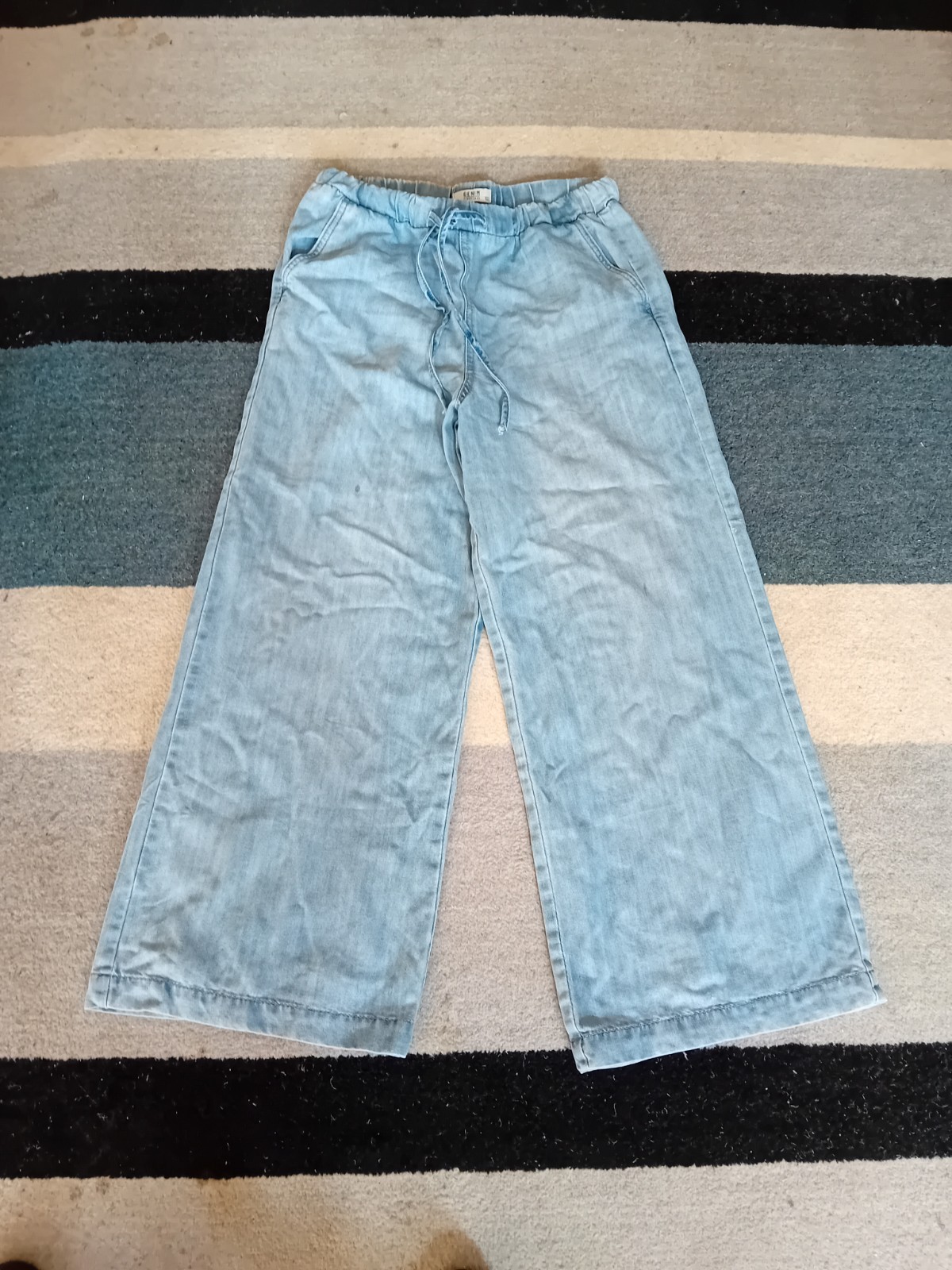 Matalan Blue Wide Leg Jeans Size 10