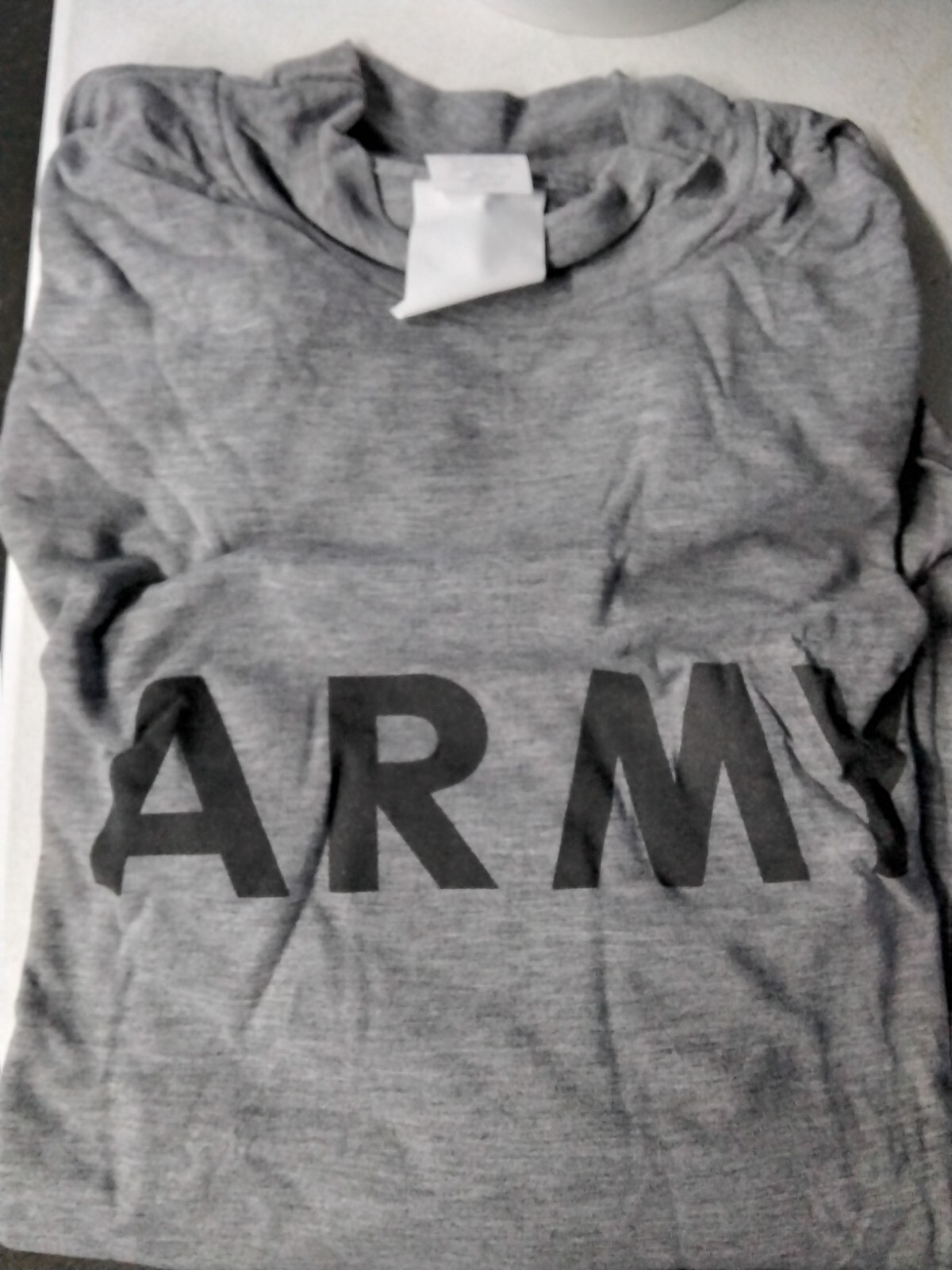 New – US Military Army Long Sleeve IPFU PT Long Sleeve T-Shirt – Size XL