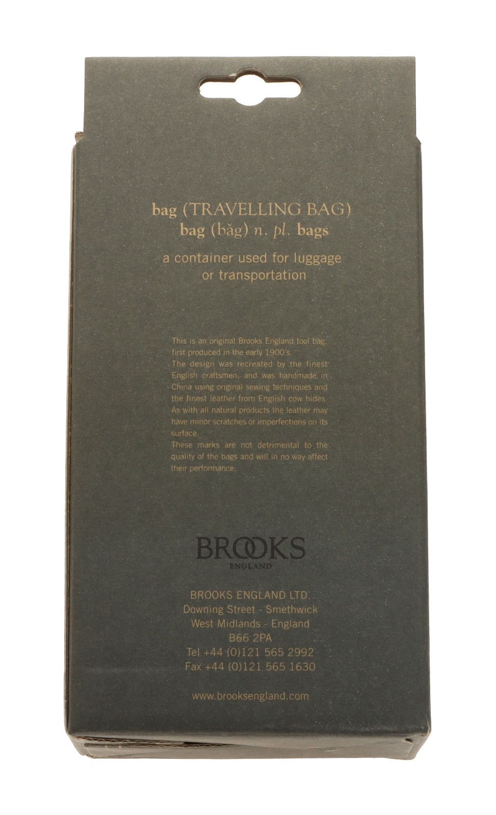 Brooks Challenge Saddle Bag 0.5L Honey Leather NEW NOS NIB